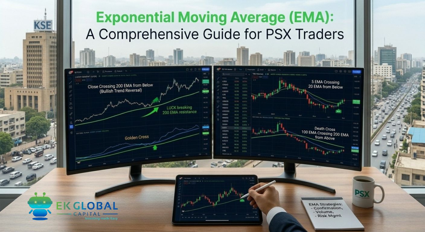 Exponential Moving Average (EMA): A Comprehensive Guide for PSX Traders