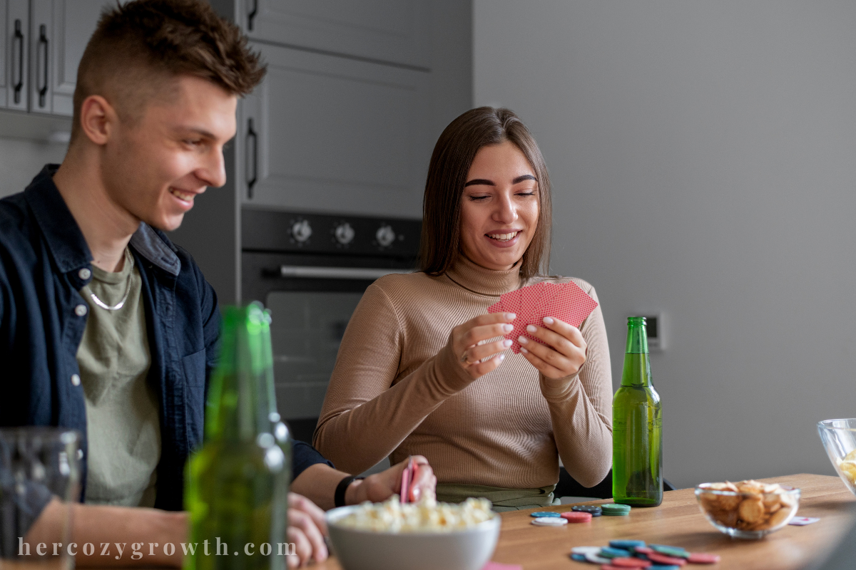 romantic home date ideas board games