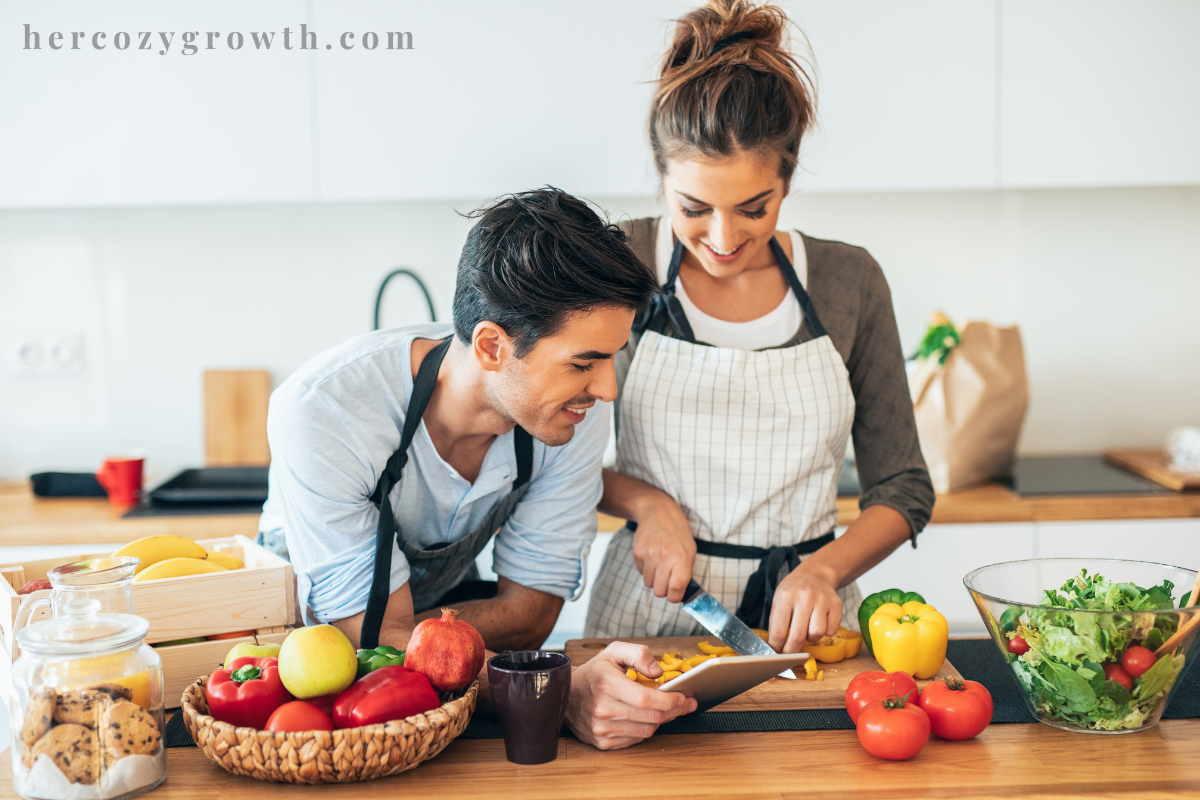 creative date night ideas married couples cooking