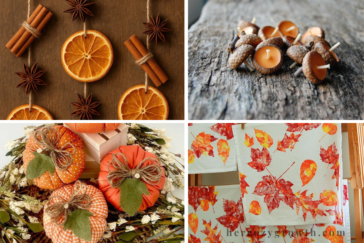 easy fall craft ideas for adults DIY wreath autumn