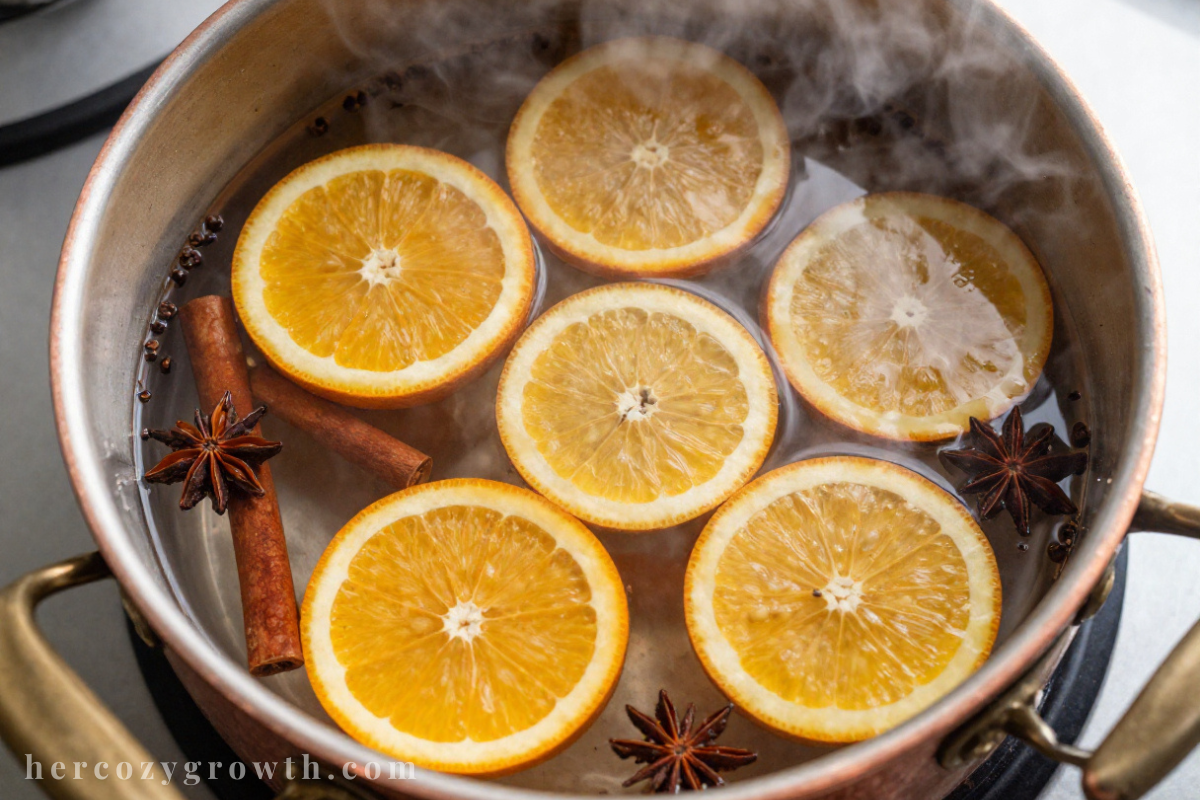 cozy fall bucket list ideas autumn simmer pot