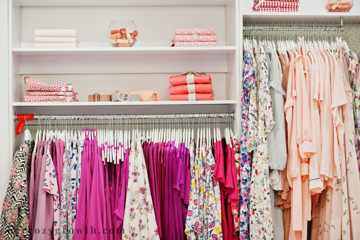 how to declutter your home organized bedroom closet