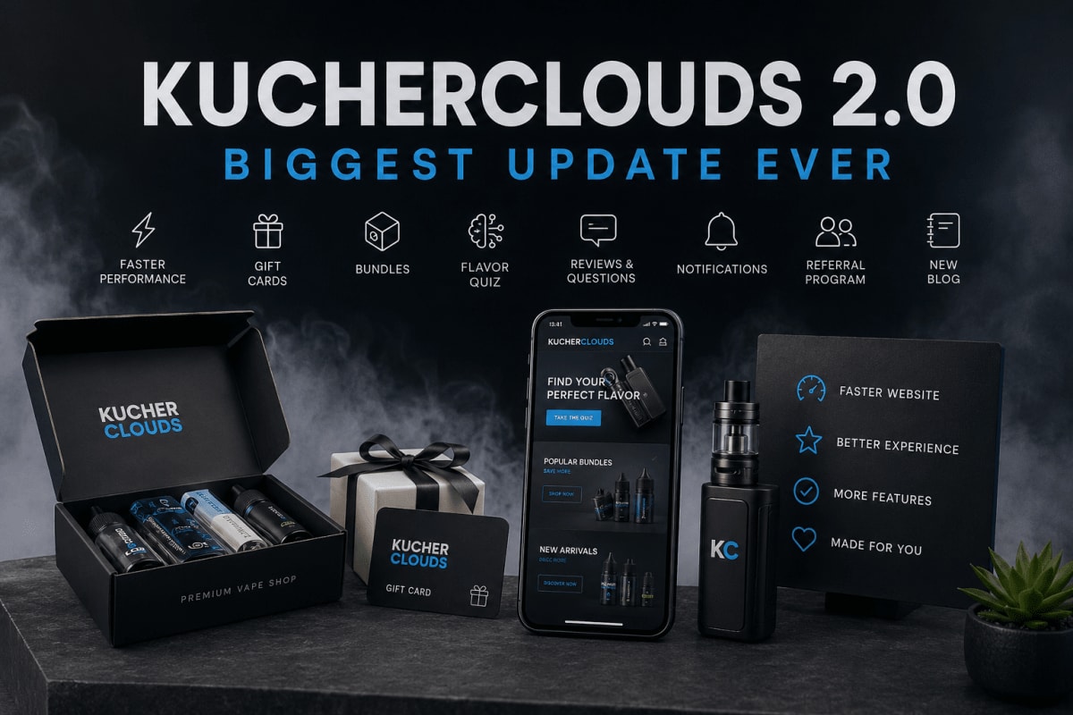 KucherClouds 2.0 — самое большое обновление магазина за всё время