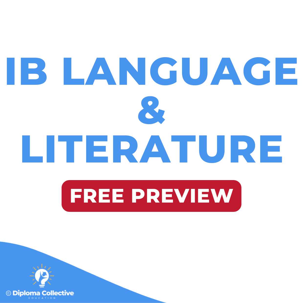 IB Language and Literature Teacher Resources