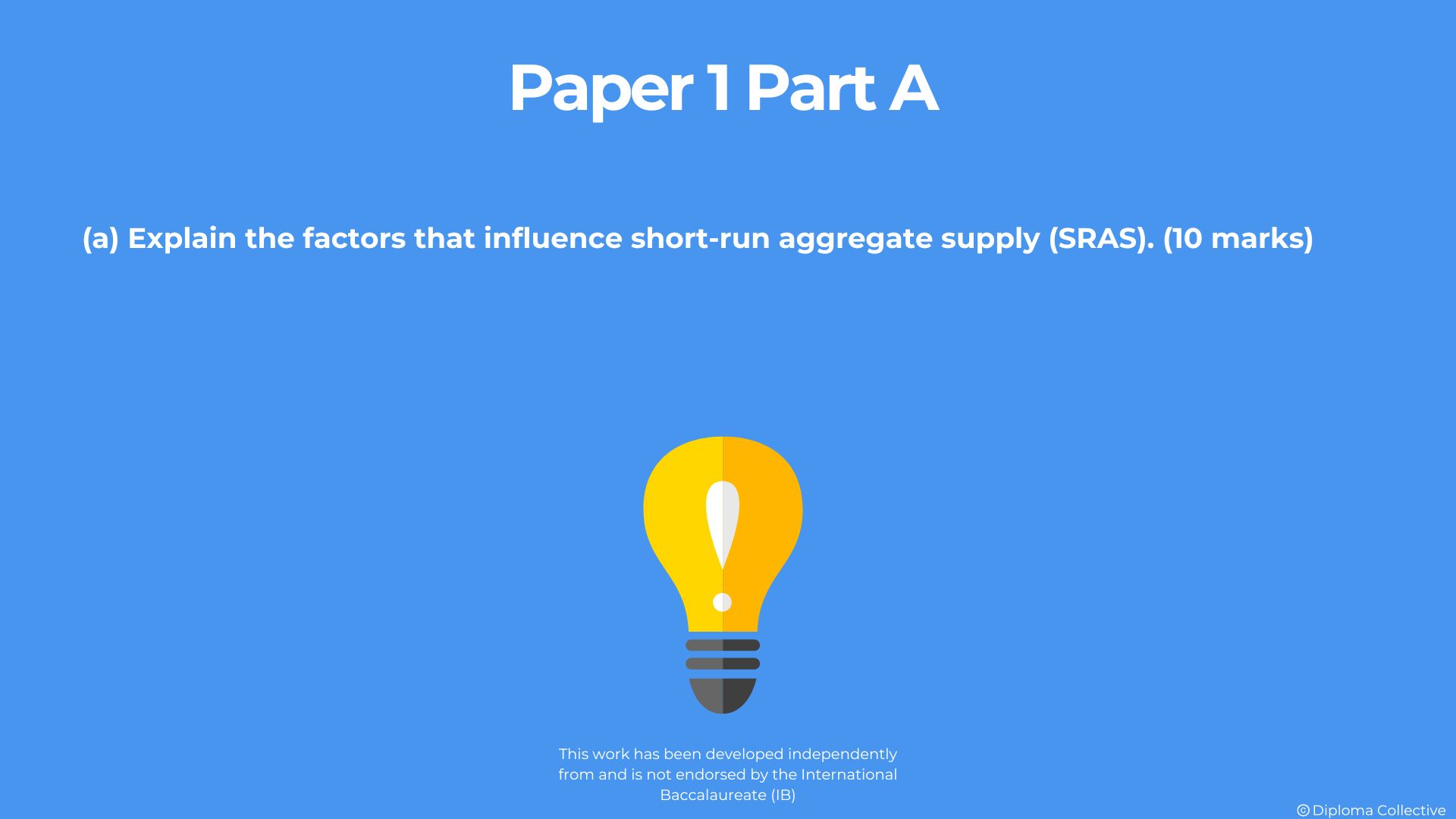 IB Economics Teacher Resources