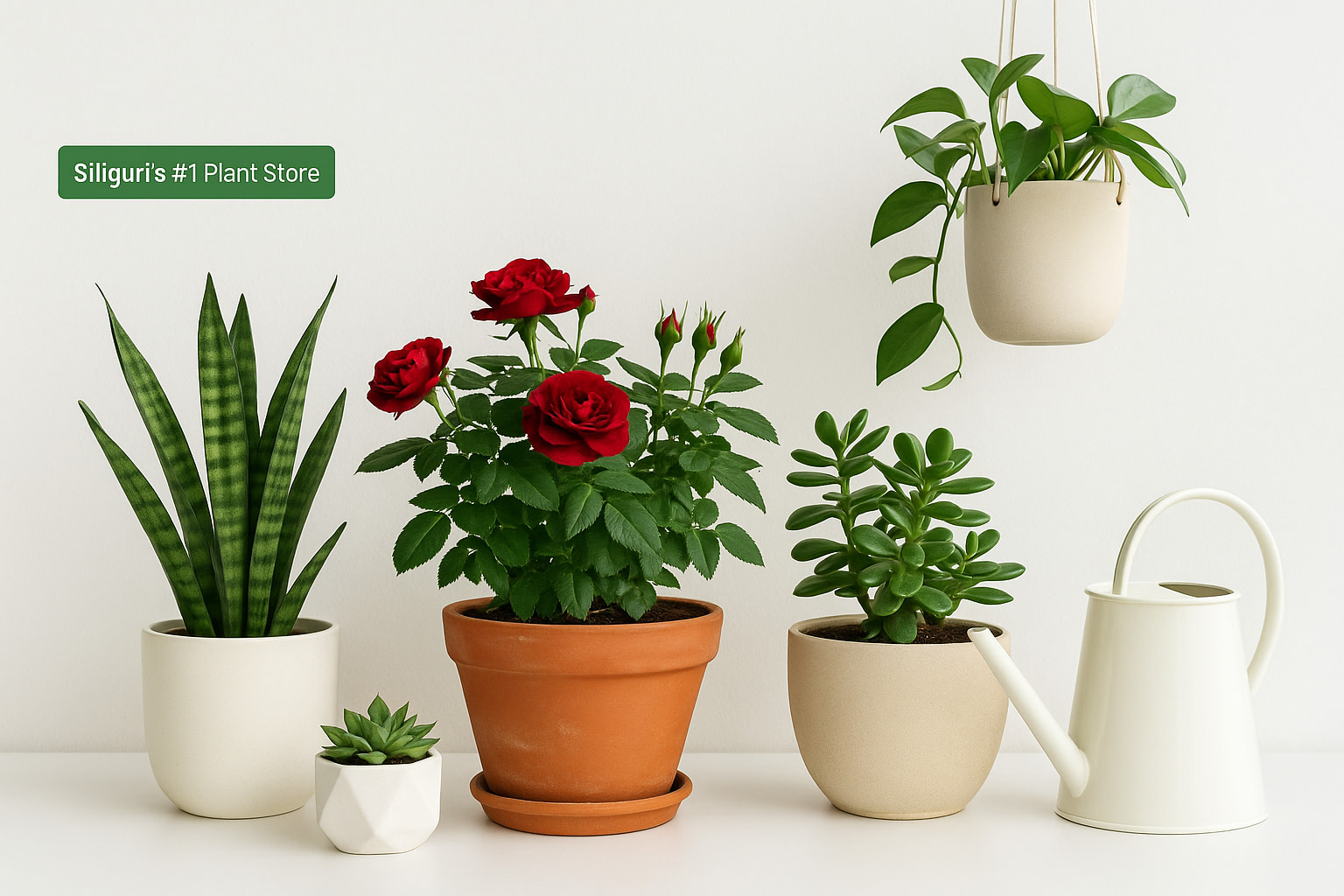 Beautiful plant collection