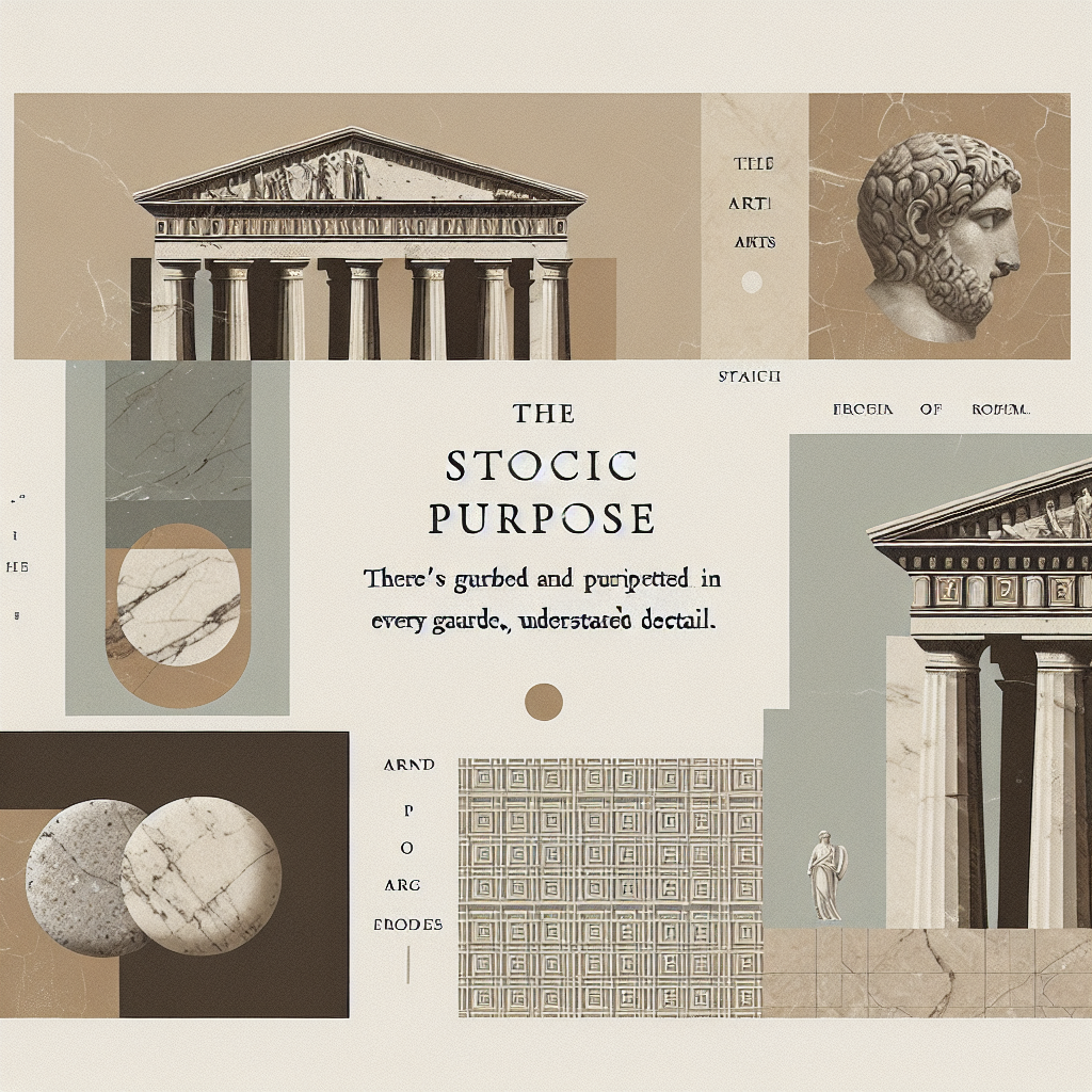 The Stoic Art of Finding Purpose