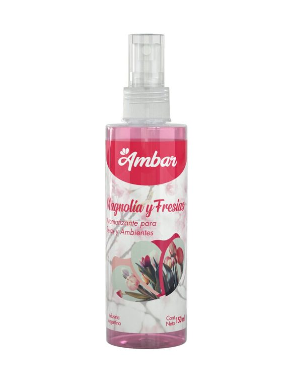 Magnolia y Fresias