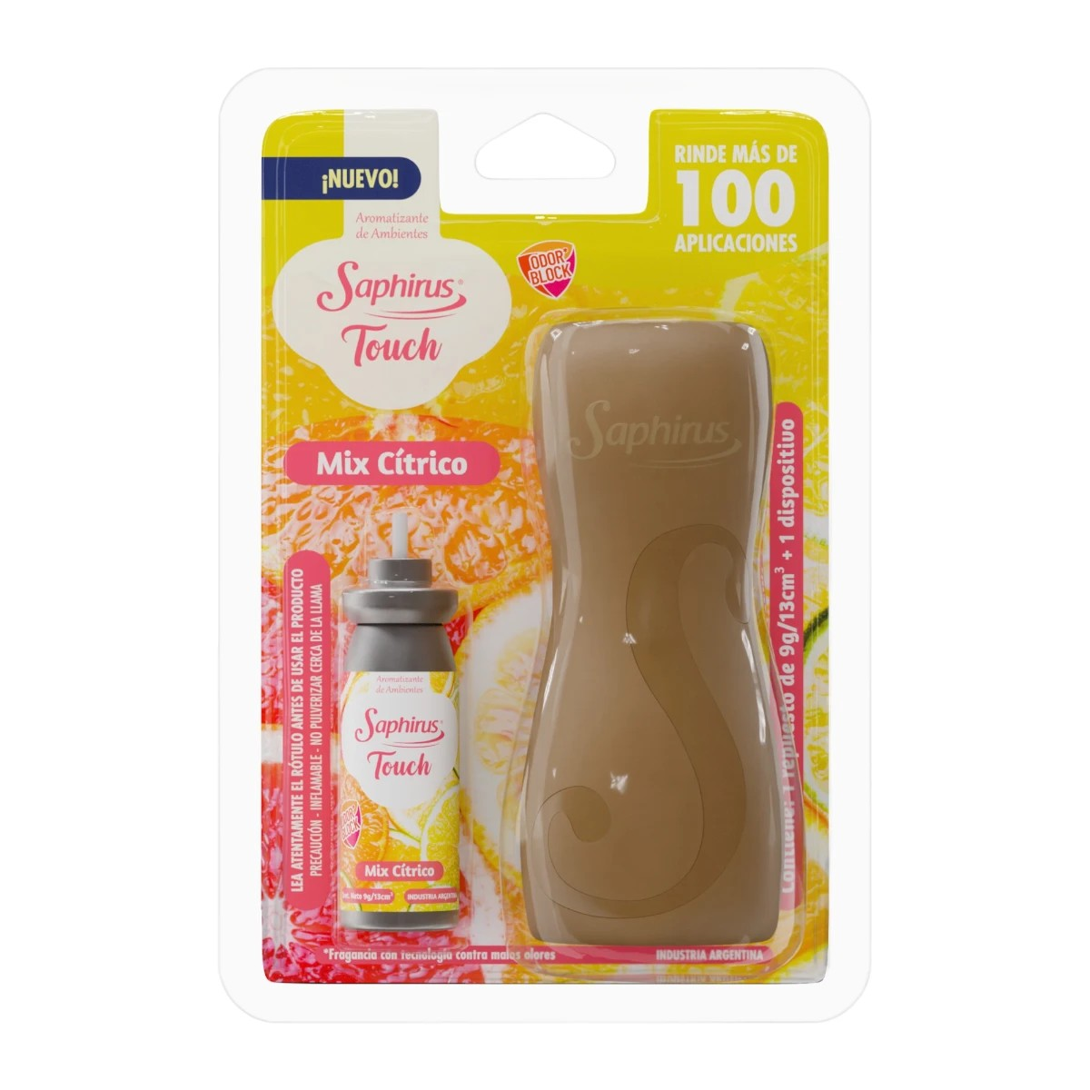 Mix Cítrico y Dispenser Beige