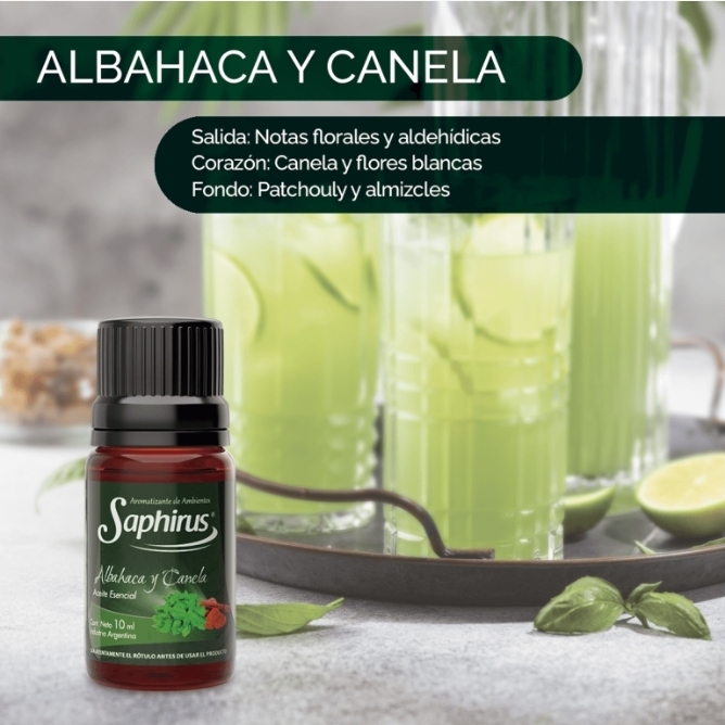 Albahaca y Canela