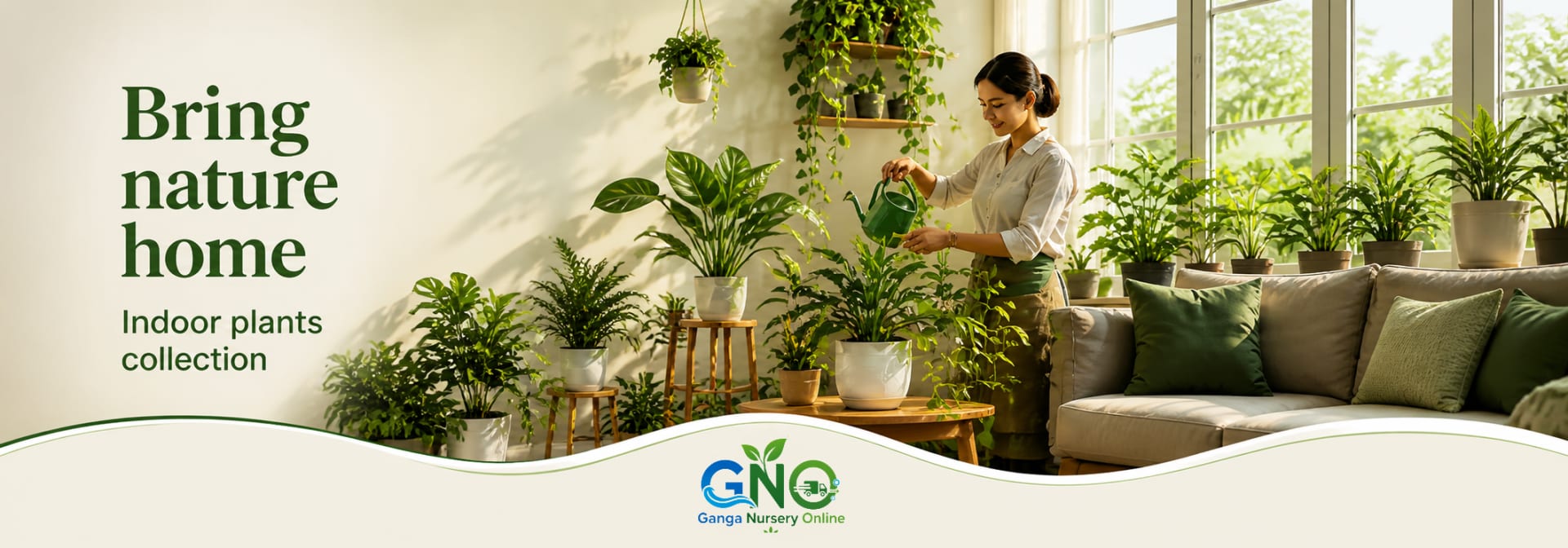 Bring nature home — indoor plants collection