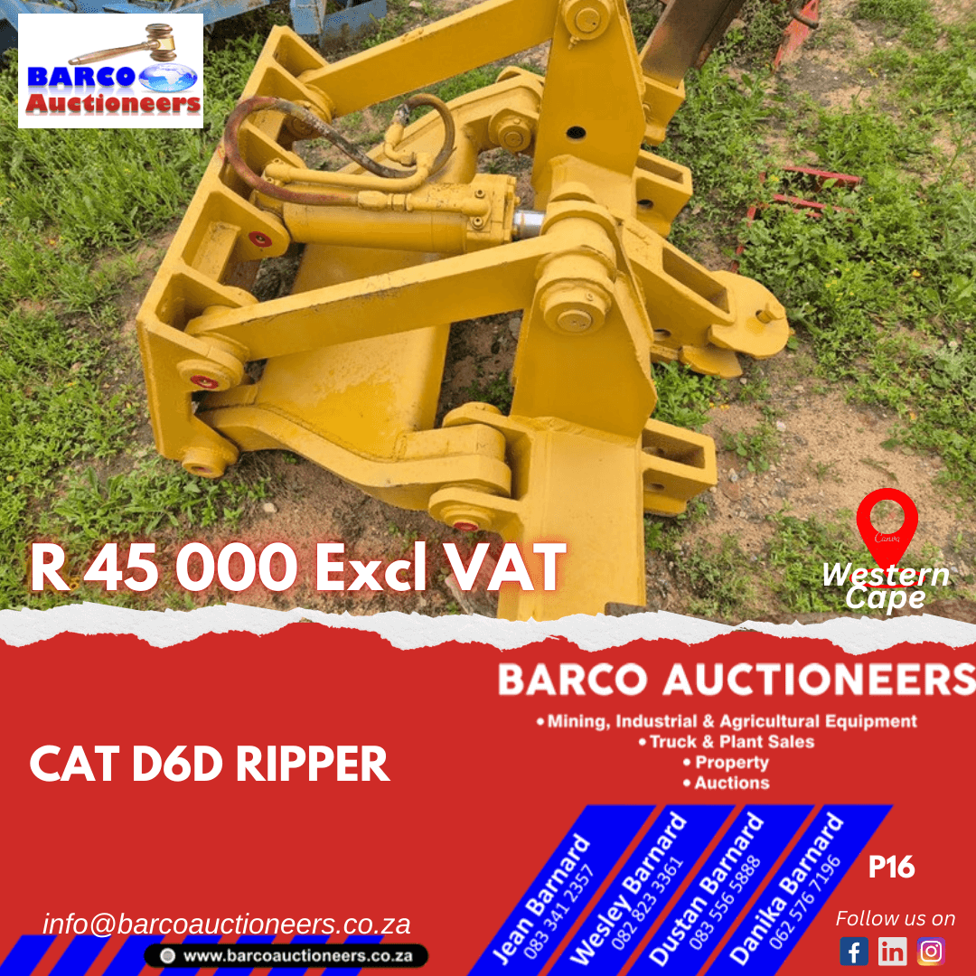 P16_CAT D6D Ripper