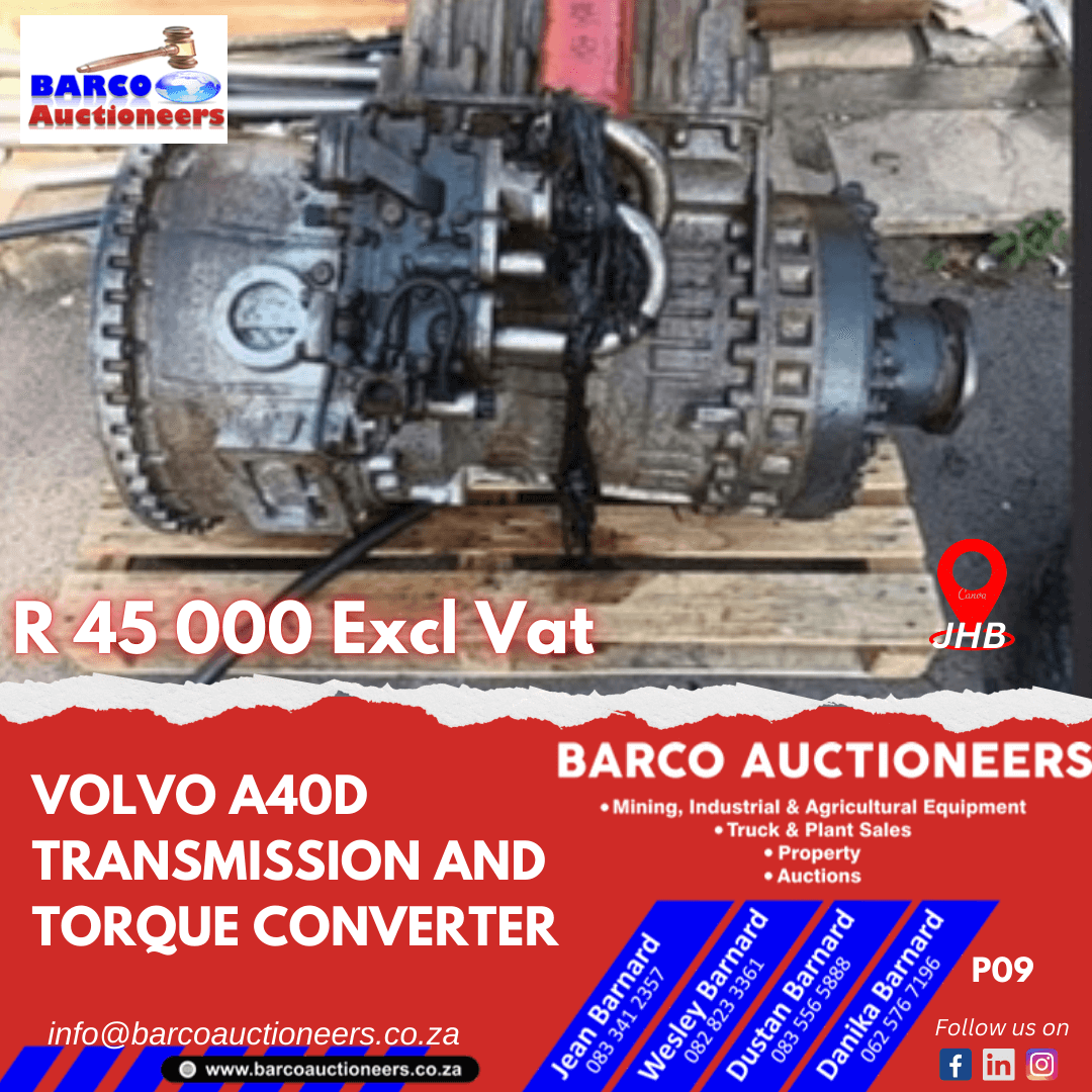 P09_Volvo A40D transmission and torque converter