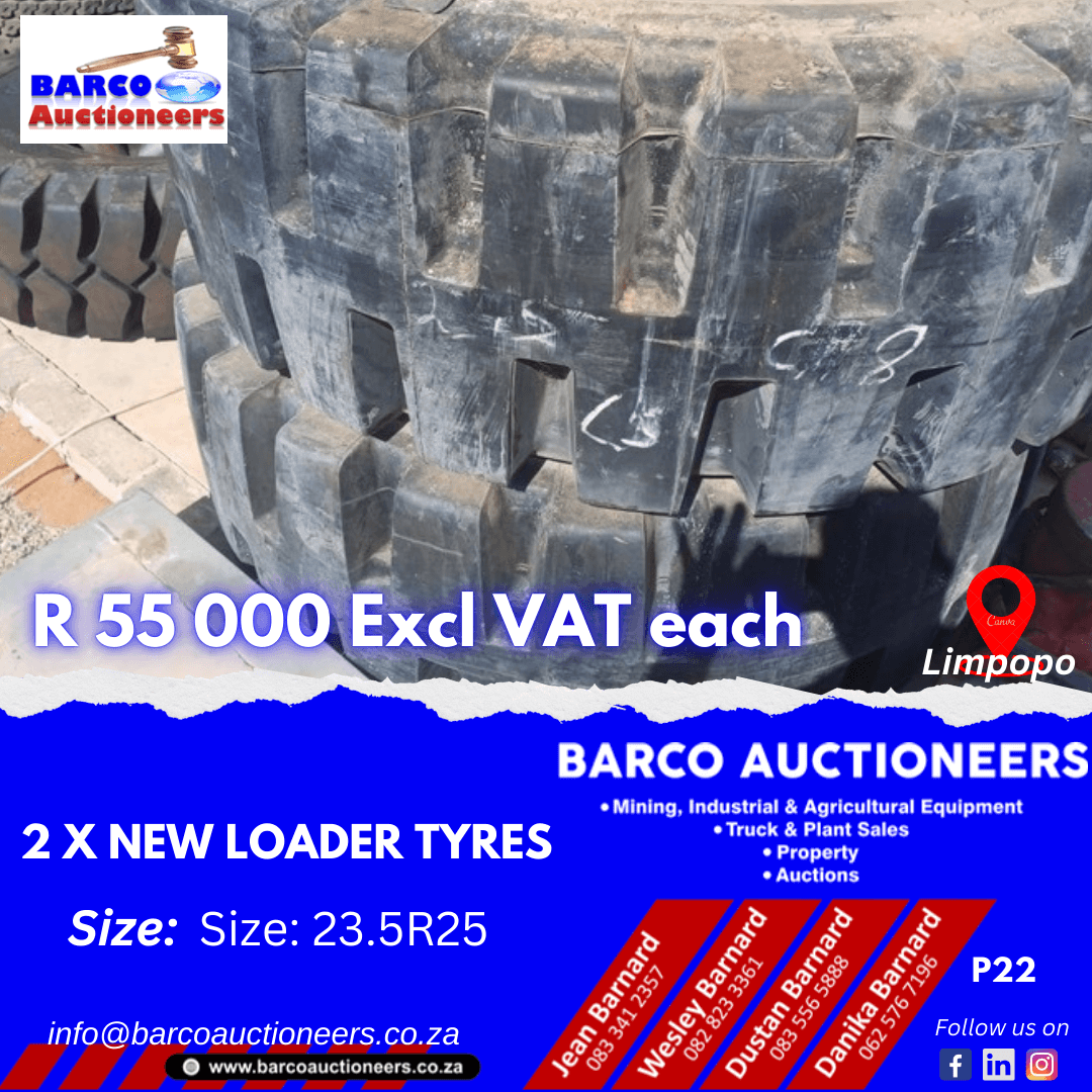 P22_2 x new loader tyres