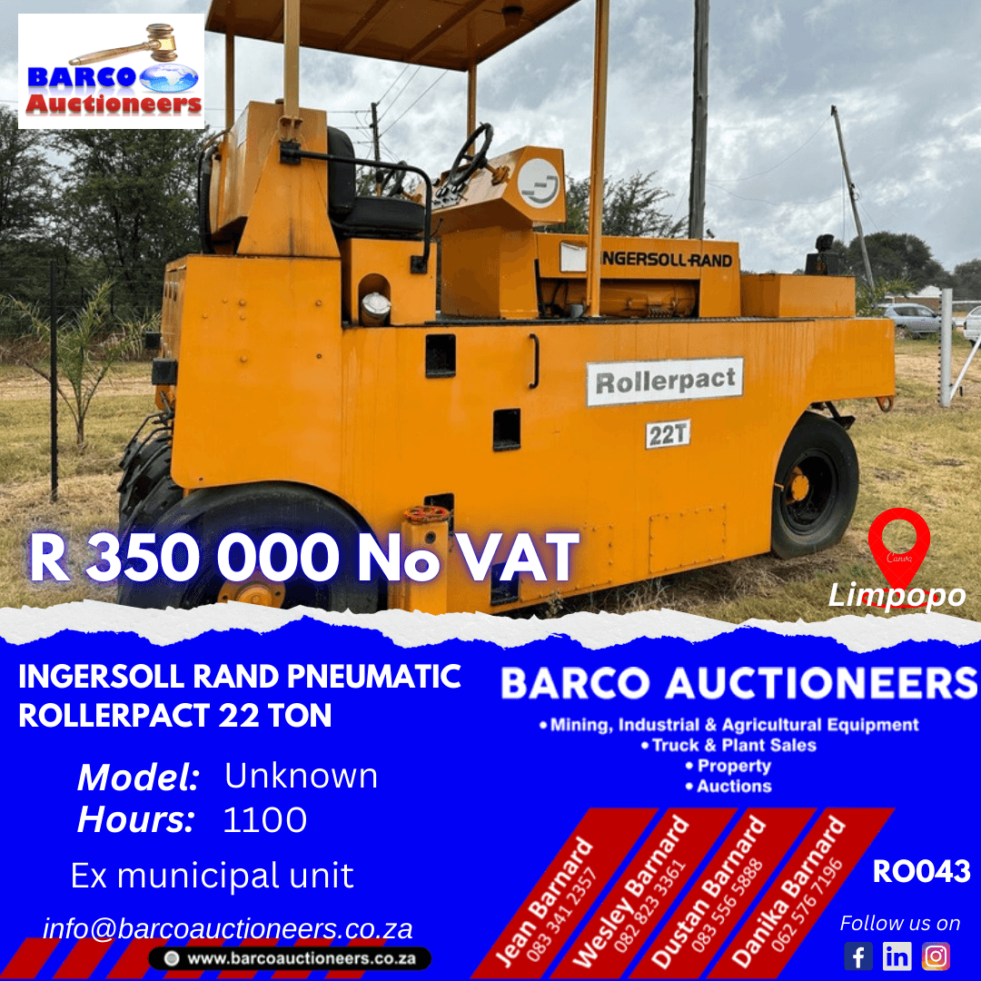 RO043_Ingersoll Rand Pneumatic Roller