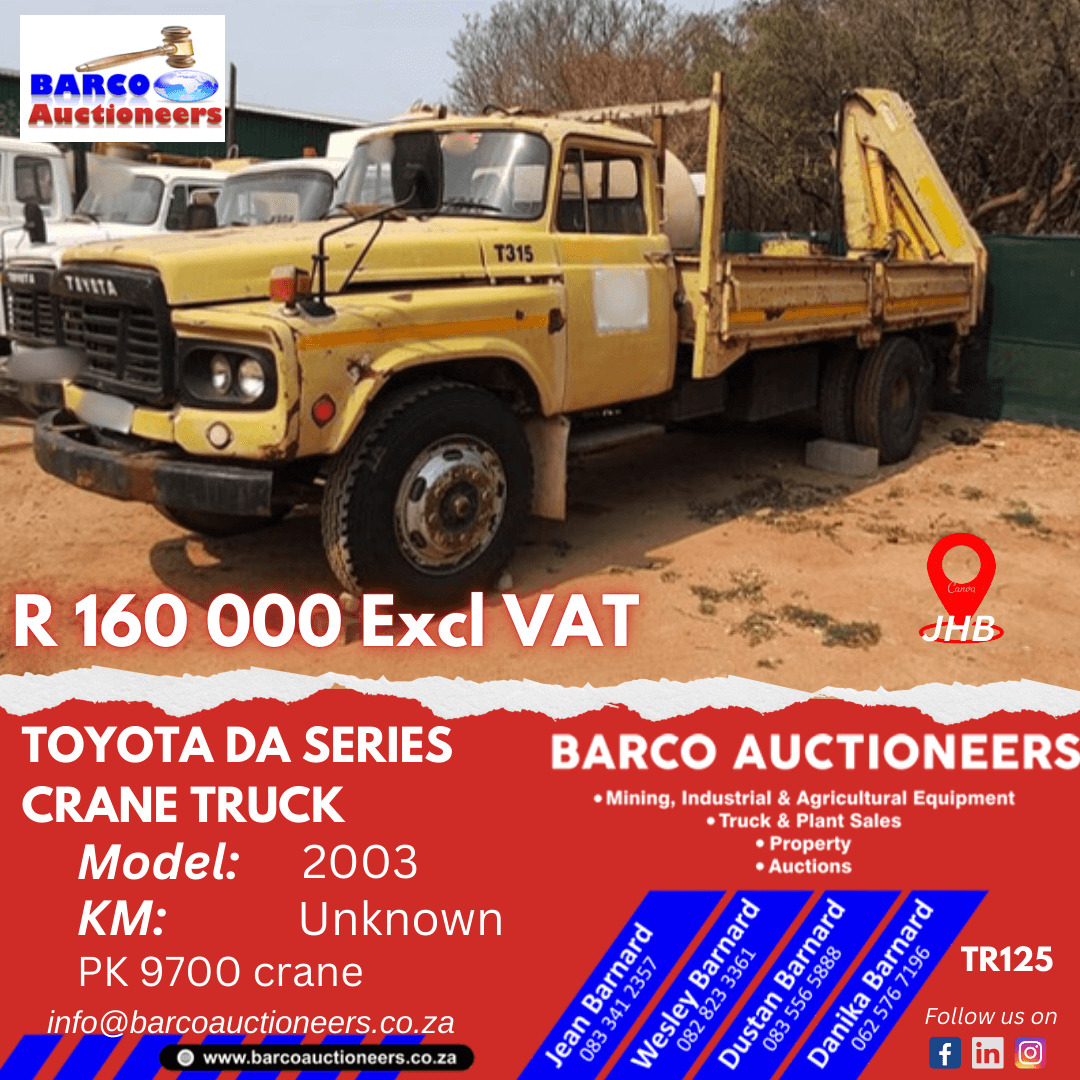 TR125_Toyota DA Series Truck 2003 model