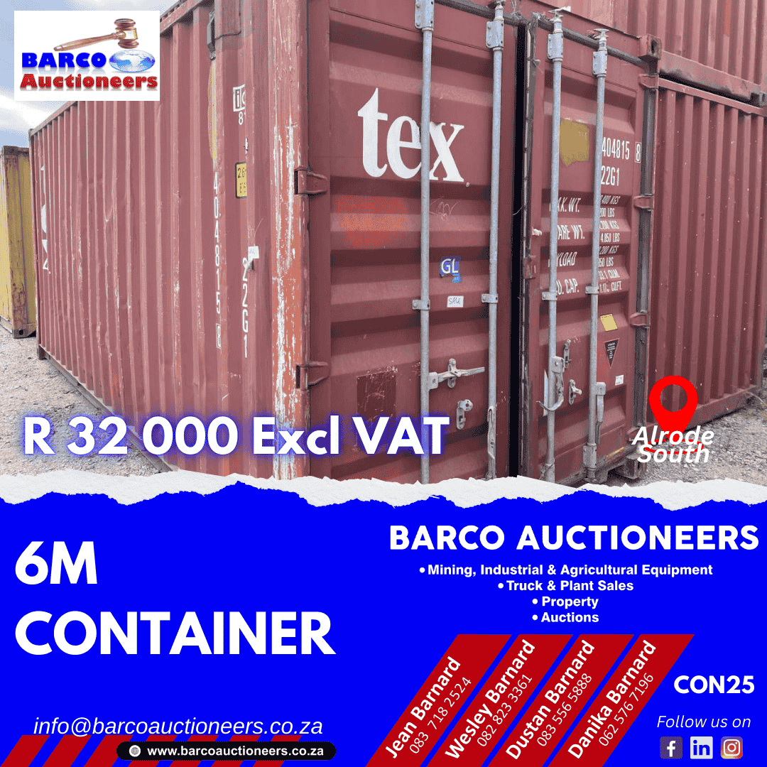 CON25_6m Container Alrode South