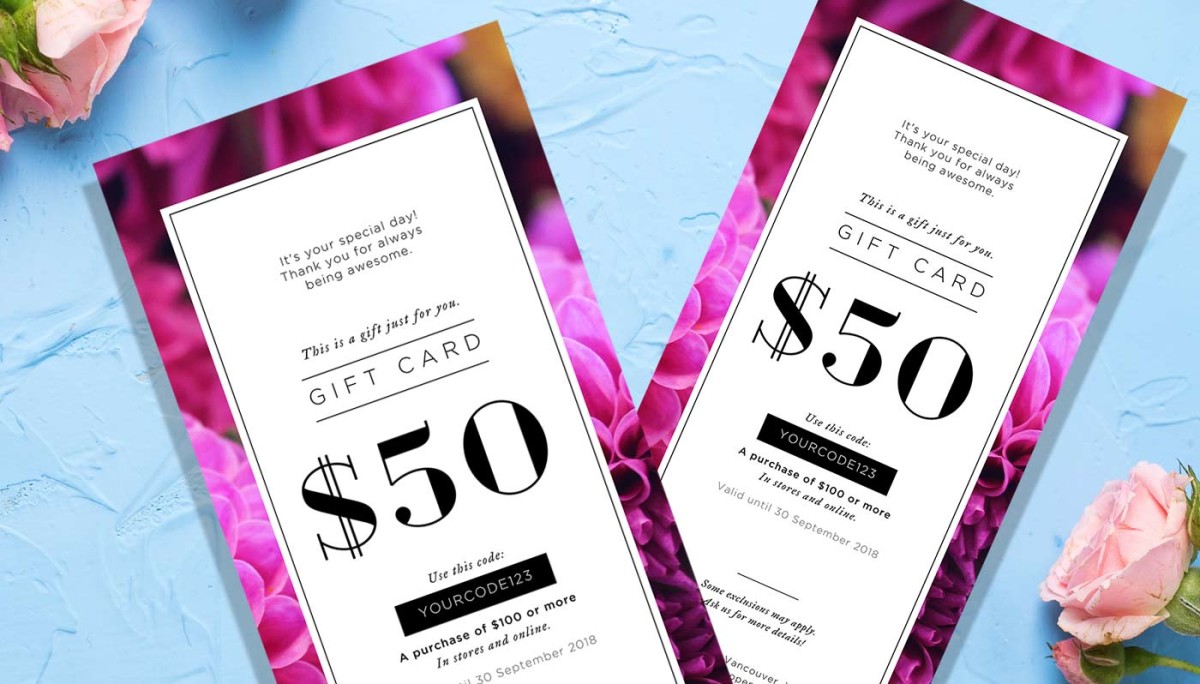 8 Amazing Gift Certificate Templates For Every Business