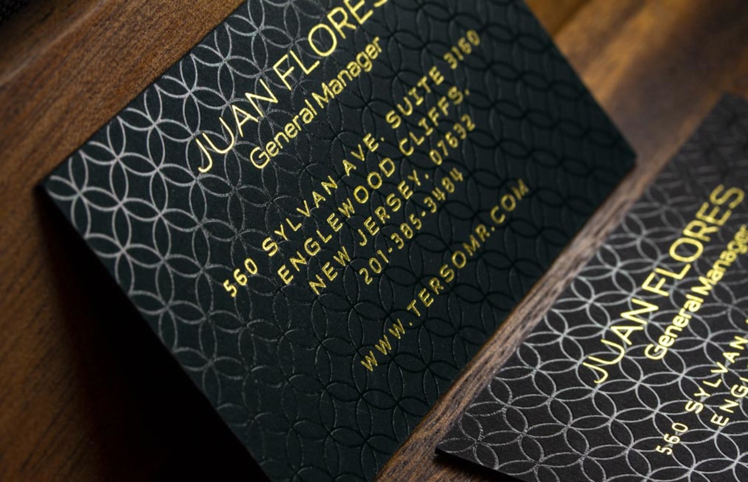 Wild Business Cards 450gsm - Textured Foil Business Cards