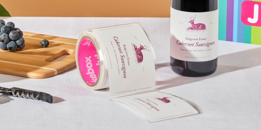 Custom paper label printing