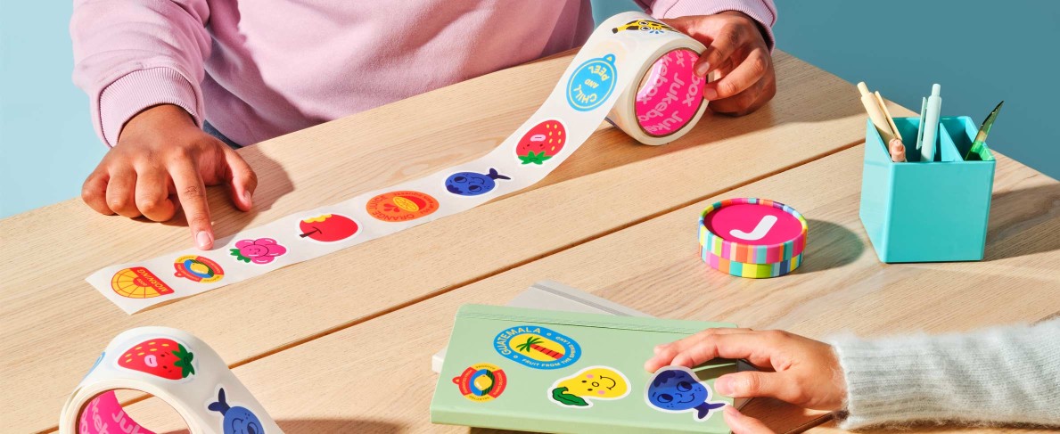 Die Cut Stickers vs Roll Labels Comparison