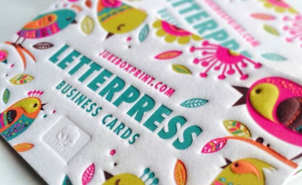 Letterpress Business Cards