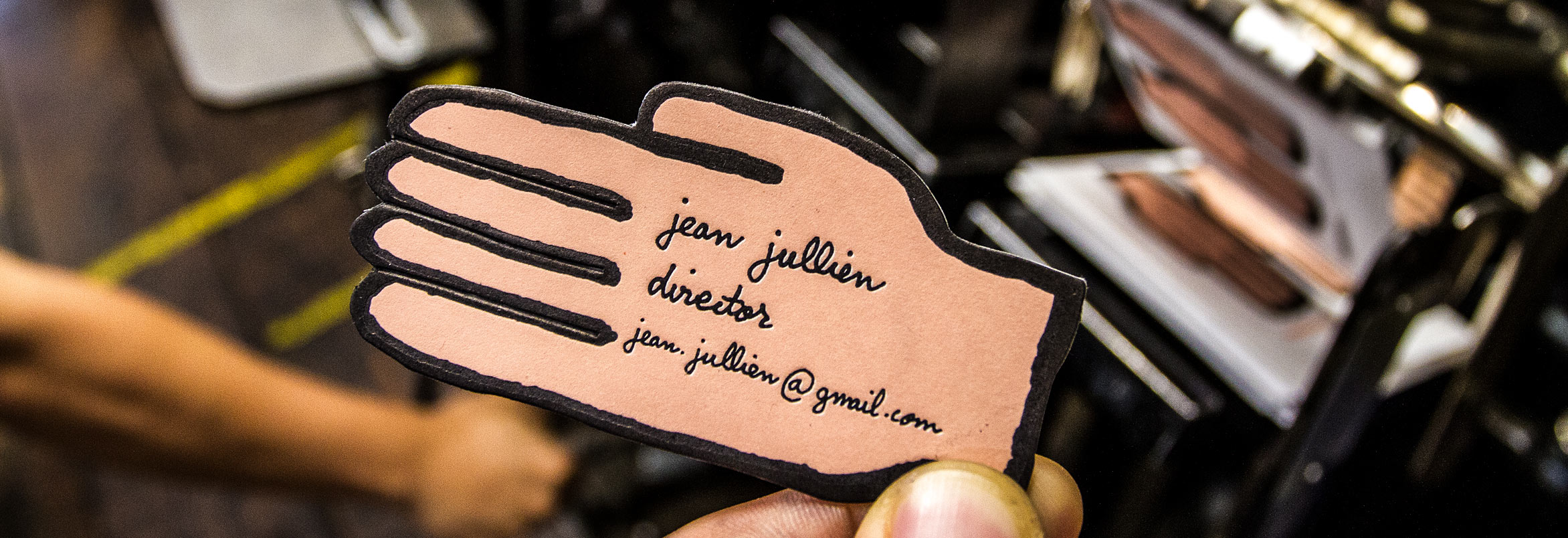 The Making of  Jean Jullien’s Business Cards: The Journey of a Genius