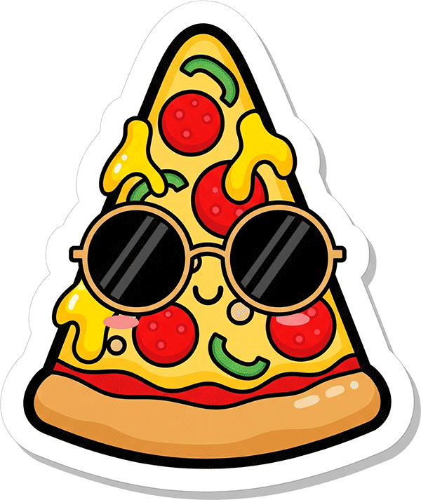 Pizza Slice Sticker