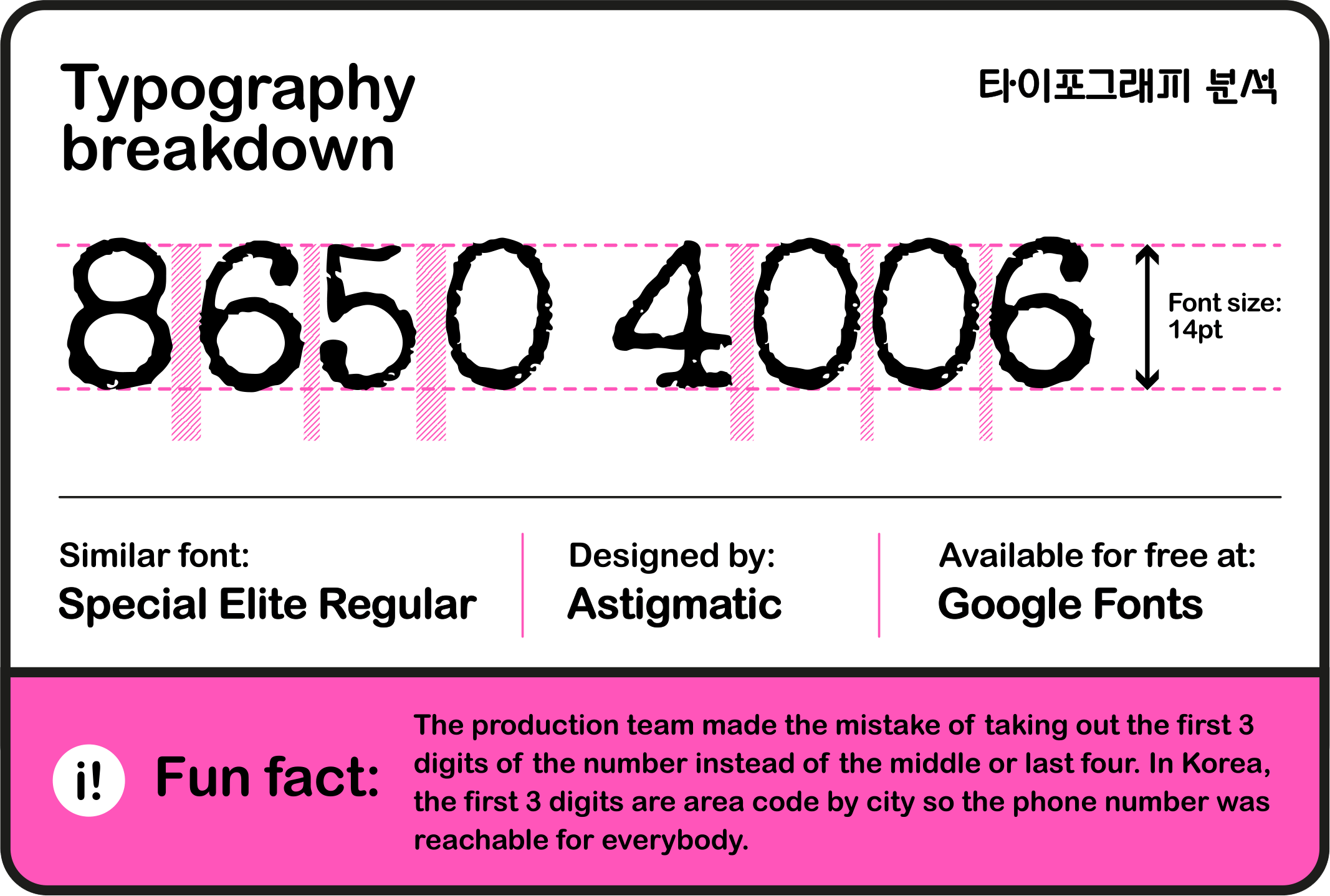 Squid Game Business Card