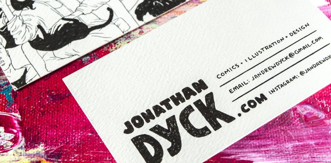 18pt Textured recycled business cards