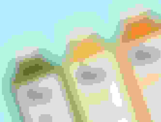 Custom bottle labels waterproof BOPP for beverages and packaging by Jukebox