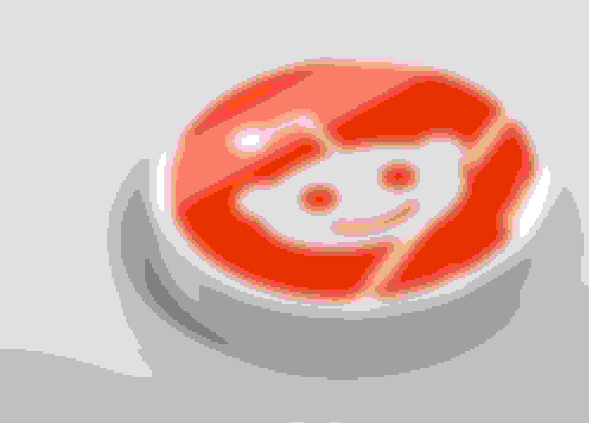 Reddit Glossy Kiss Cut Sticker