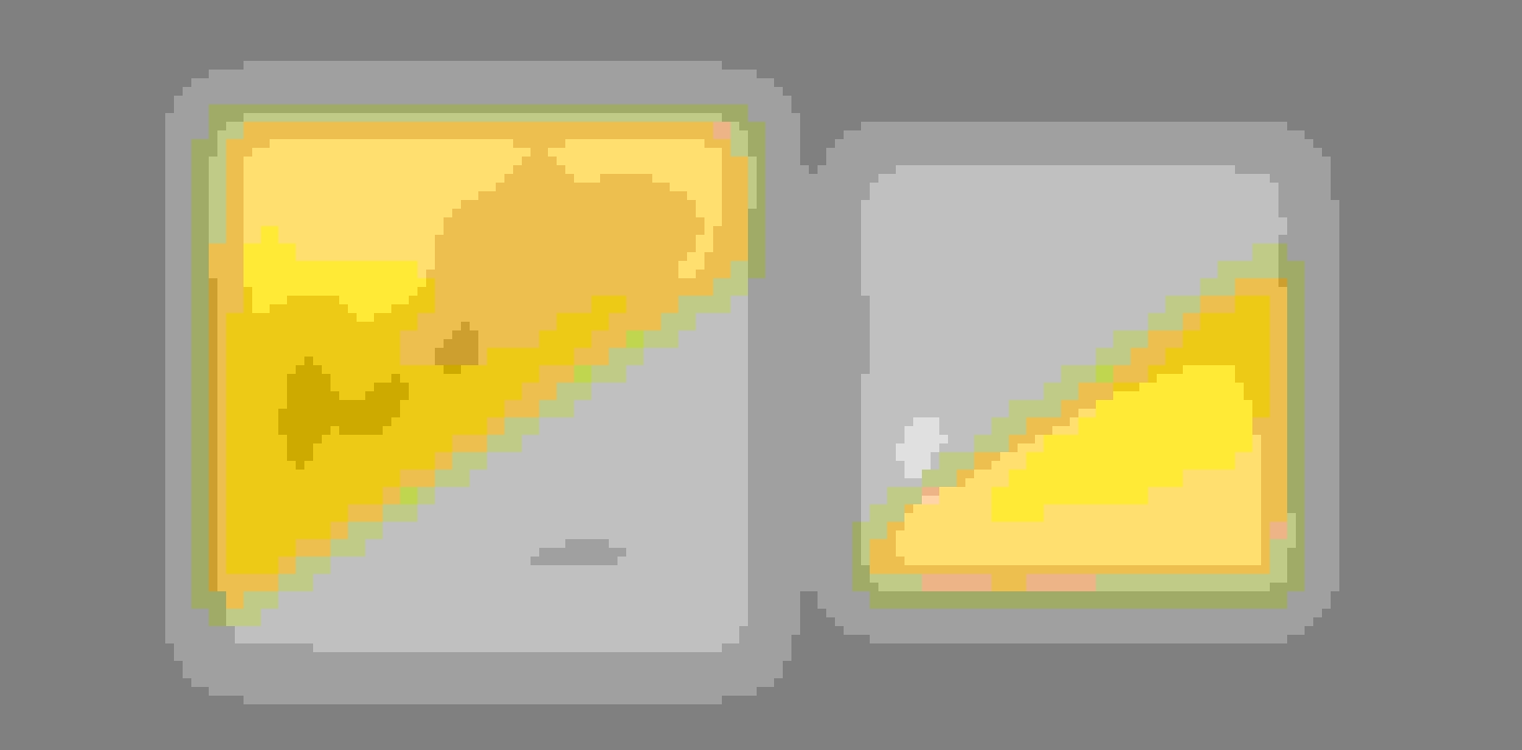 Two Toned Business Card Template