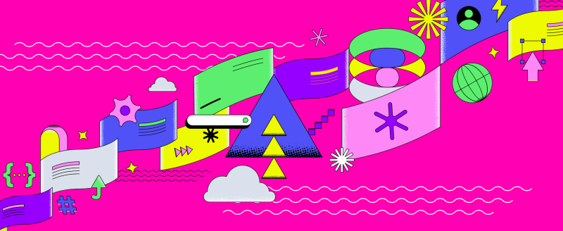 Abstract business cards rising in a growth pattern, symbolizing the 2025 business card boom.