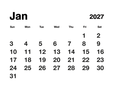 Calendar layout being designed in the calendar maker