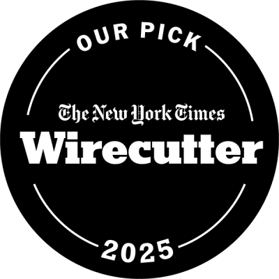 New York Times Wirecutter Top Pick 2025 Badge
