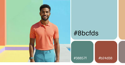 Color palette generator that extracts HEX, RGB, CMYK, and Pantone codes from any image