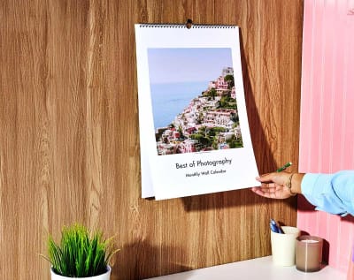 Custom full color calendars printed by Jukebox
