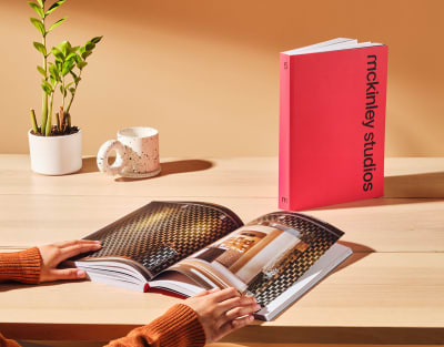 Professional Perfect Bound Books with Square Spine for Reports and Portfolios