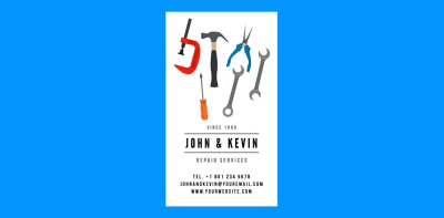 Tool Business Card Template
