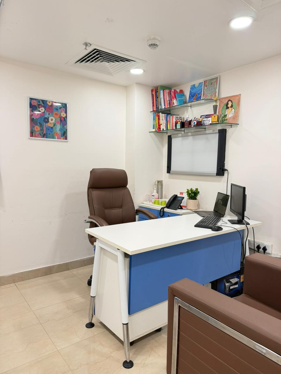 Serene clinic space