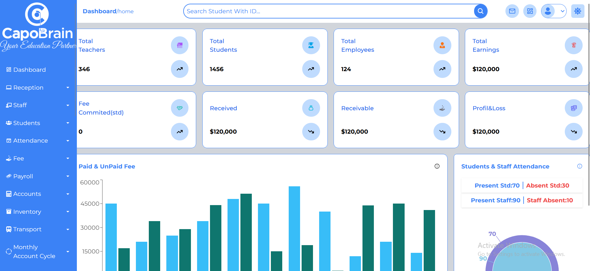 Overhauling with Capobrain Education Management System