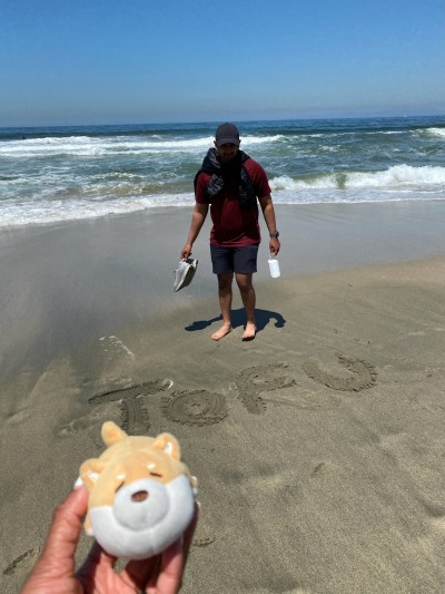 Hanging out at Ocean Beach