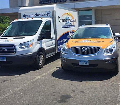 Dynamic Mechanical Plumbing Heating & Air Conditioning Trucks