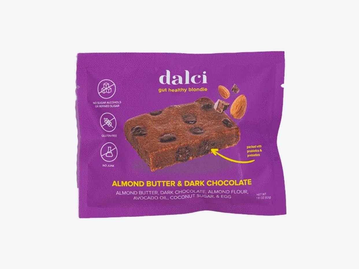 Dalci Gut Healthy Blondie - Almond Butter Dark Chocolate