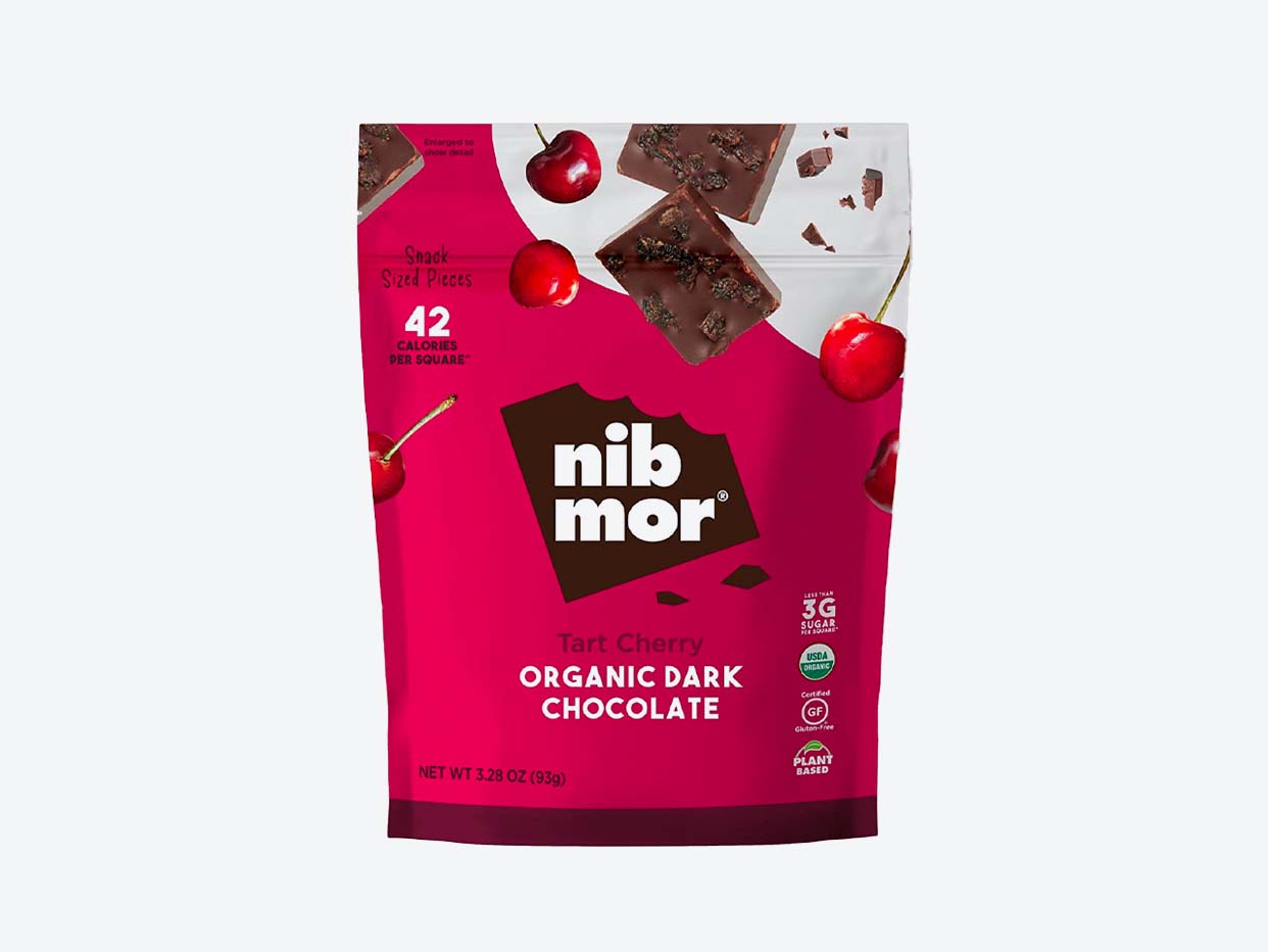 Nib Mor - Tart Cherry Snacking Dark Chocolate