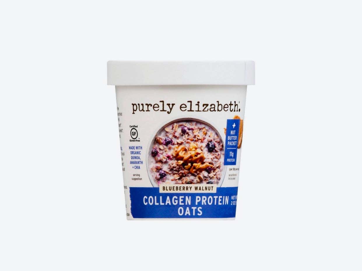 Purely Elizabeth - Blueberry Walnut Collagen Protein Oatmeal Cup