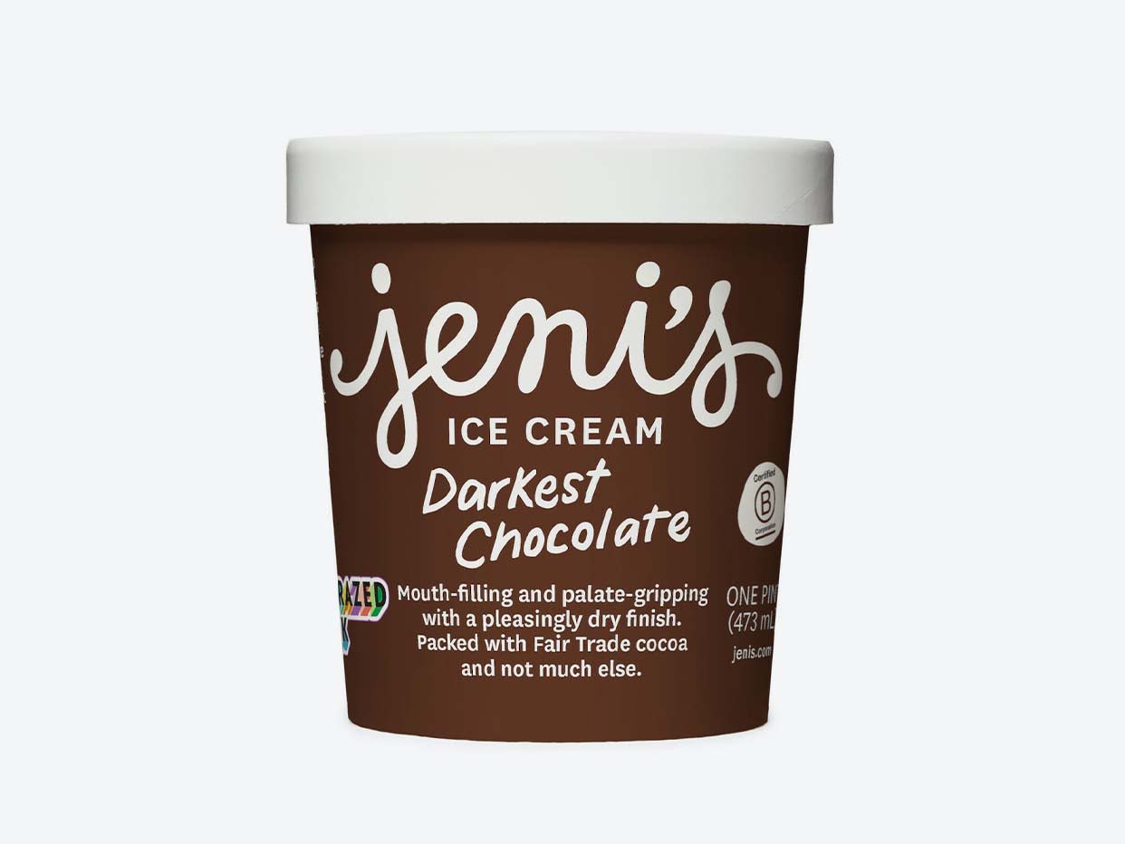 Jeni's Ice Cream - Darkest Chocolate