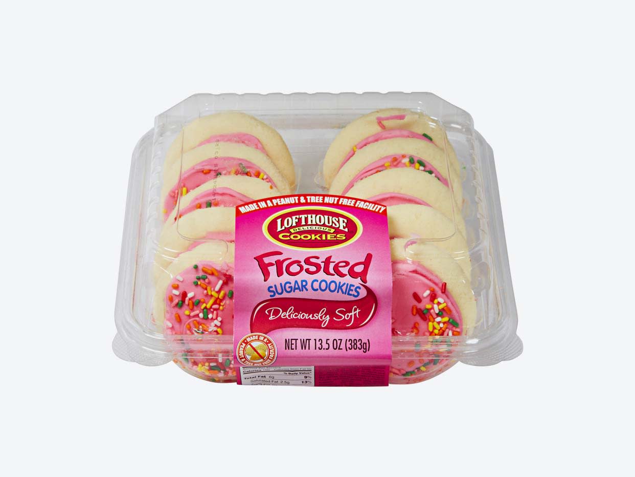 Lofthouse Pink Frosted Cookies