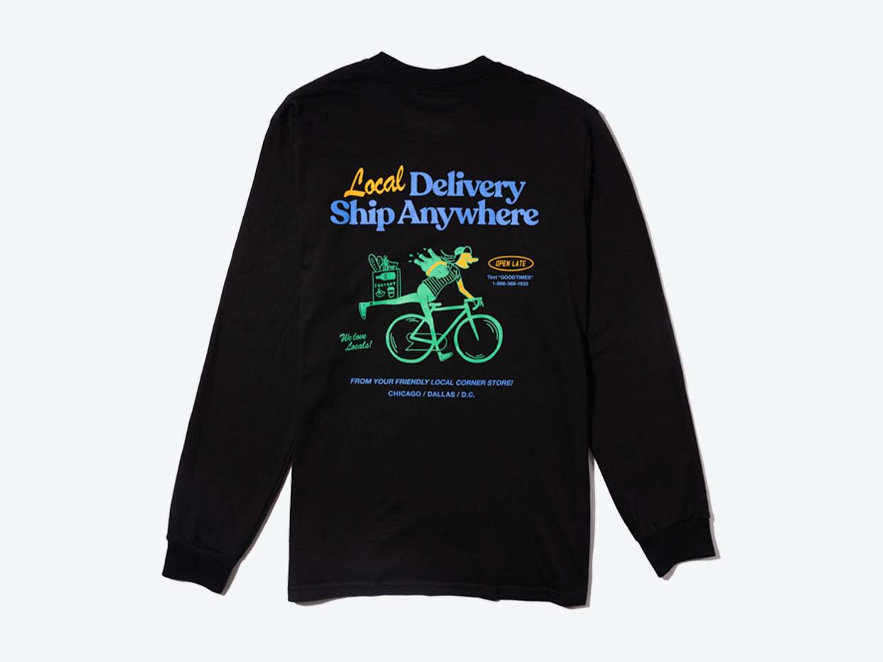 Local Delivery Long Sleeve Tee - L